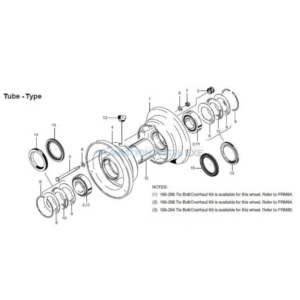 CLEVELAND OUTER WHEEL HALF ASSY 162-02800