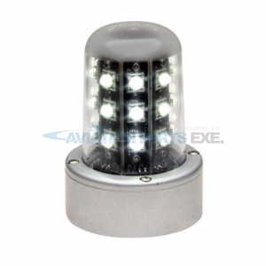 WHELEN WHITE LED ANTI-COLLISION LIGHT WITH BASE 71410 28VDC